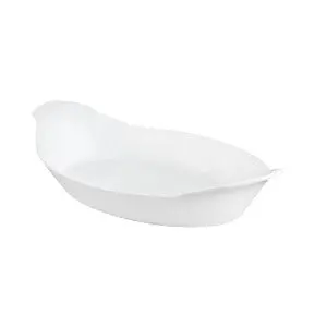 10-Inch Oval Au Gratin Baking Dish 1