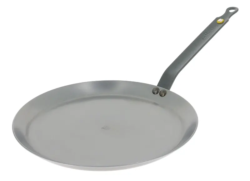 12-Inch Mineral B Carbon Steel Crepe & Pancake Pan 1