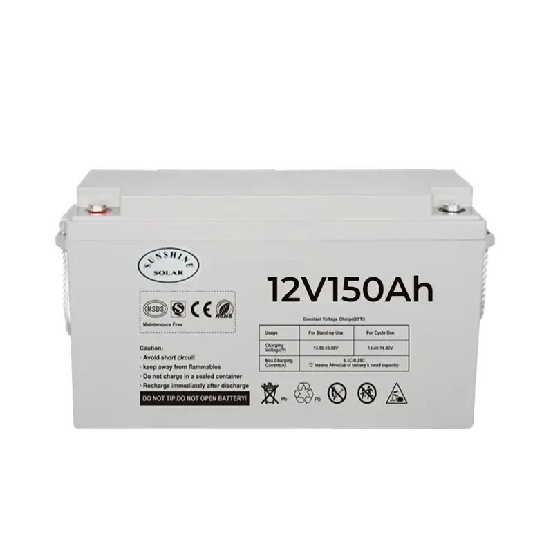 12V 150Ah Vrla Deep-Cycle Solar Battery – Heavy-Duty Off-Grid Energy Solution 1
