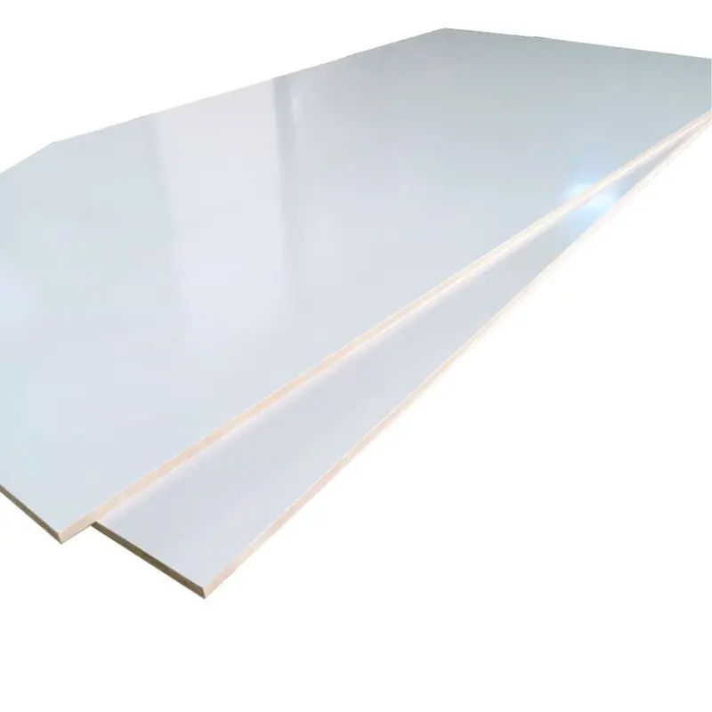16Mm Glossy White Melamine Interior Plywood – 2440×1220Mm, Dual-Sided Finish 1