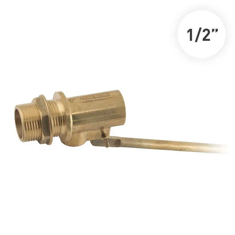 2-Inch Brass Pex Float Valve With Brass Piston And Moh Connection 1