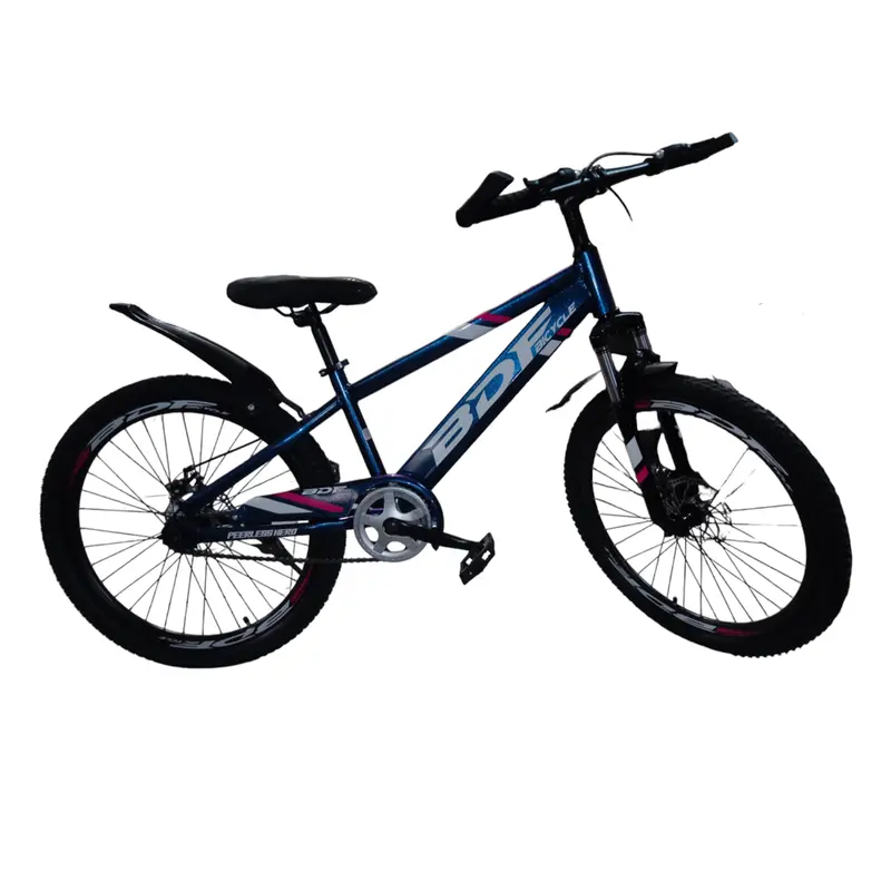 24" Bicycle With Carbon Steel Frame & Shock-Absorbing Front Fork – 6-Month Frame Warranty 1