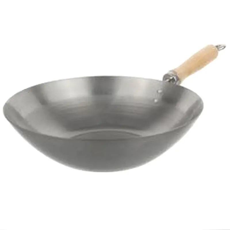 27 Cm Carbon Steel Wok – Traditional Stir-Fry Pan 1