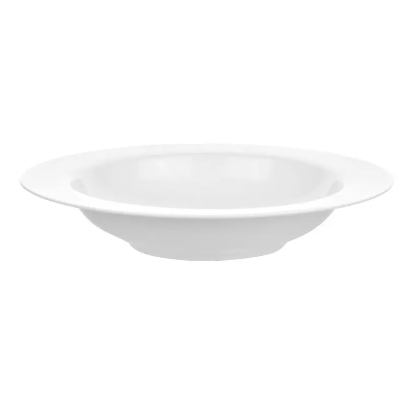 27 Cm Porcelain Bowl With Decorative Rim 1