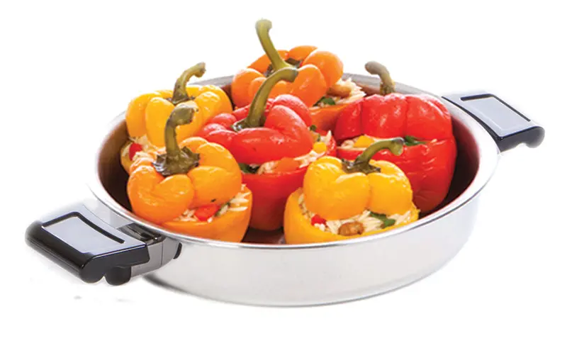 3-In-1 Adjustable Roasting Pan Set 1