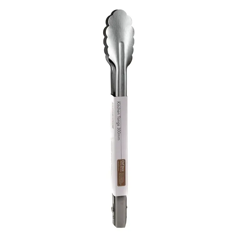 30 Cm Auto-Locking Stainless Steel Tongs 1