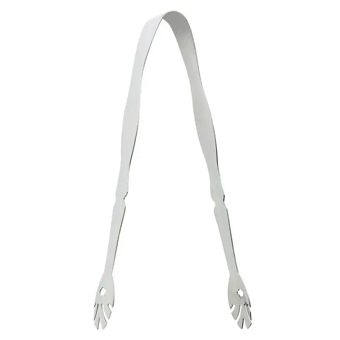 7.25-Inch Stainless Steel Ice Tongs 1