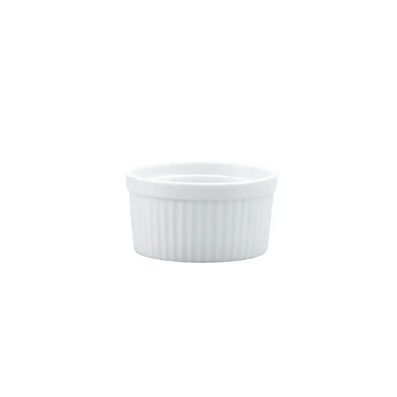 8-Ounce Ceramic Soufflé Ramekin – Oven-Safe Serving Dish 1