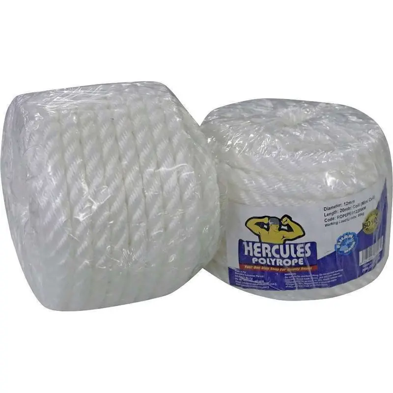 8Mm Polyethylene (Pe) Rope, 20-Metre Hank – Lightweight & Weather-Resistant 1