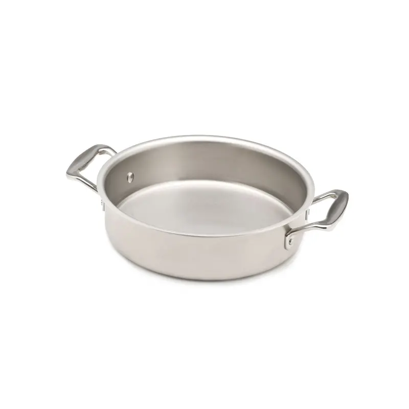 9" Round Multi-Ply Stainless Steel Cake Pan 1