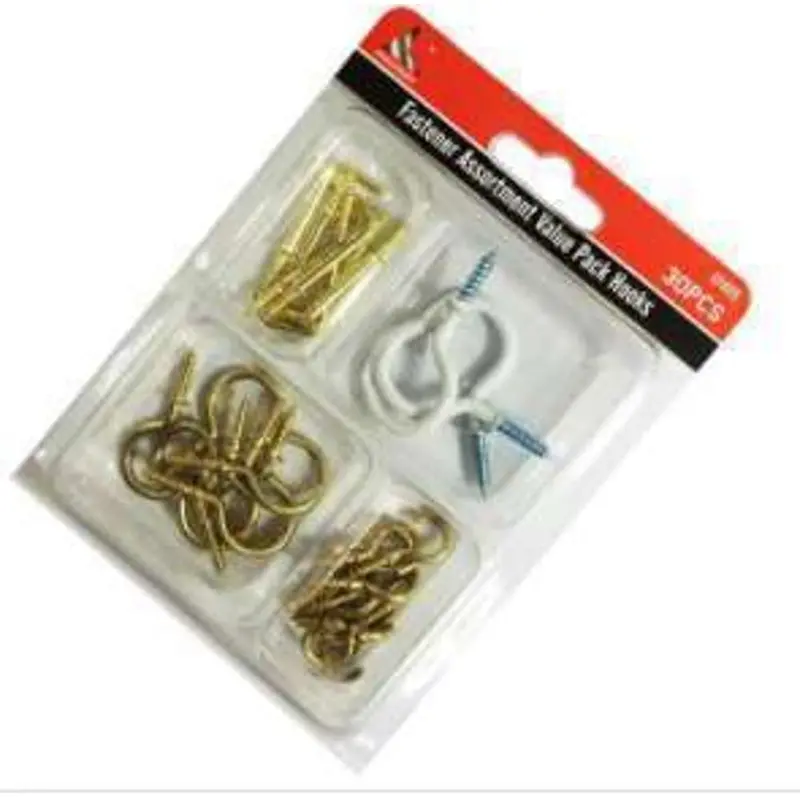 Accord Compact Picture Hanger Assortment – 30 Pieces 1