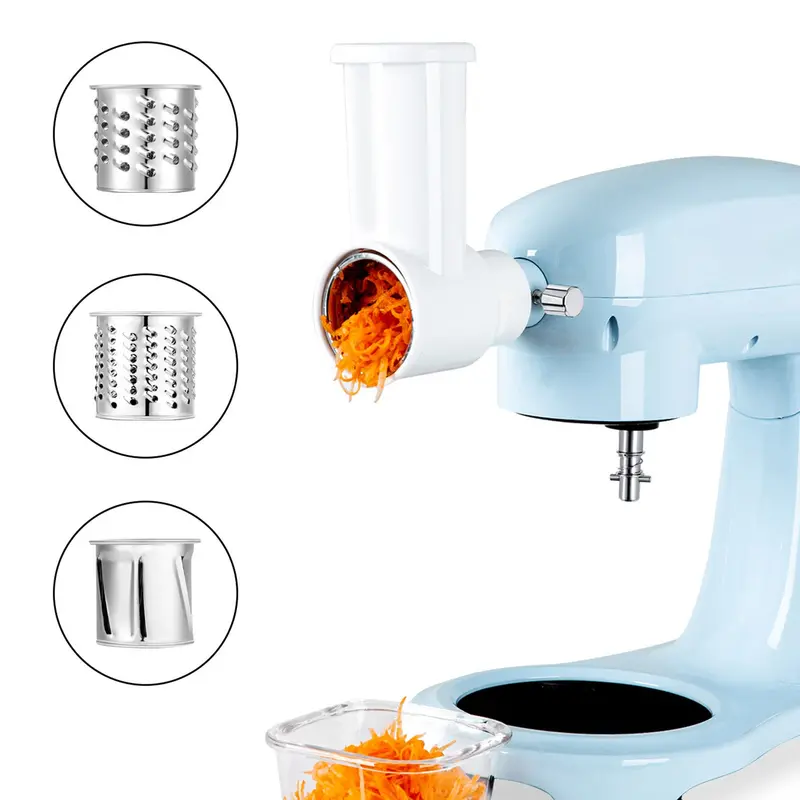 Adjustable Vegetable Slicer And Shredder Attachment 1