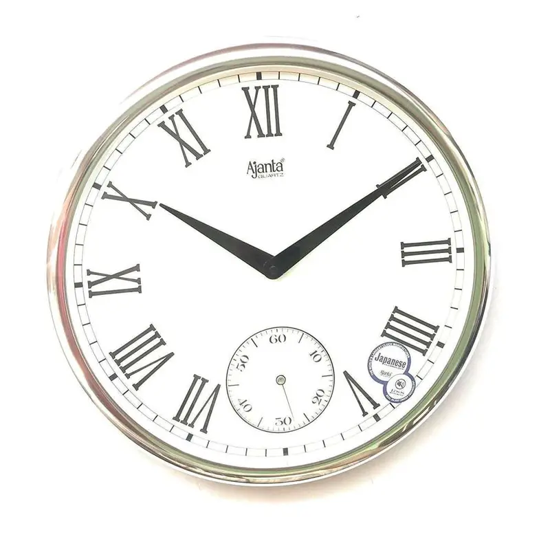 Ajanta Slimline Office Wall Clock – 360 X 45Mm Rectangular Design 1