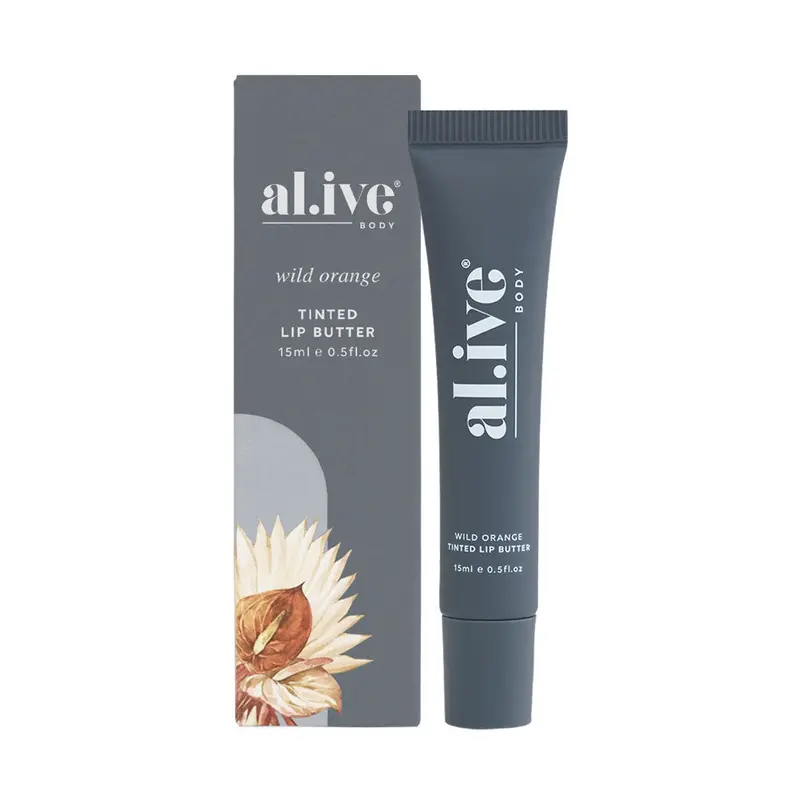 Al.Ive Body Wild Orange Lip Butter – Citrus-Scented Hydrating Lip Treatment 1