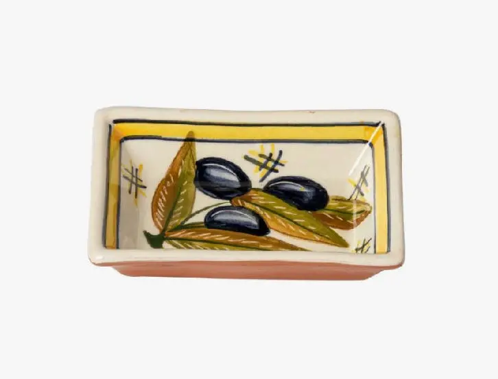 Alentejo Terracotta Rectangular Dipping Tray – Four Designs 1