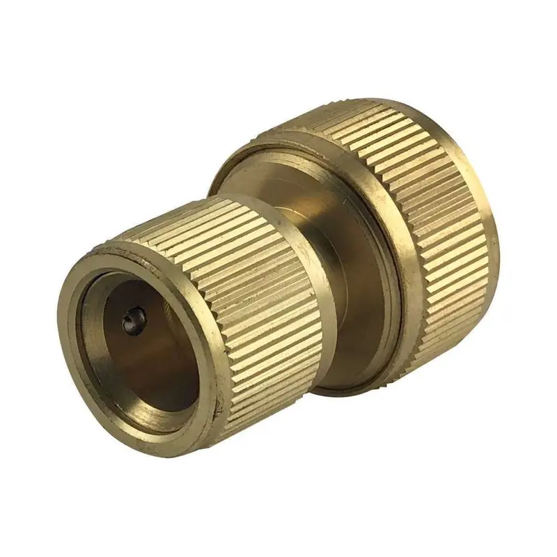 Amer Brass Hose Connector – 1/2 Inch Female/Female 1