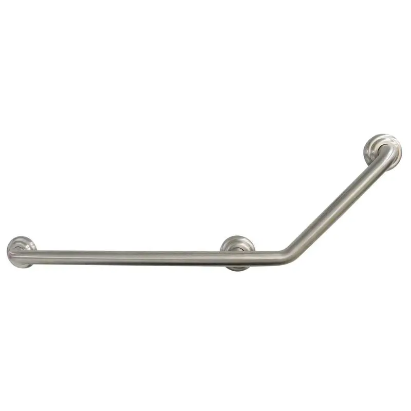 Angled Grab Bar – 620 × 300 × 32 Mm L-Shaped Stainless Steel Support Rail 1