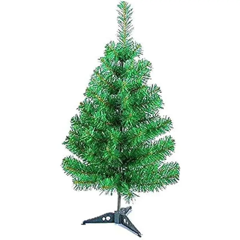 Artificial Green Christmas Tree – 60 Cm Pre-Lit Or Unlit Option 1