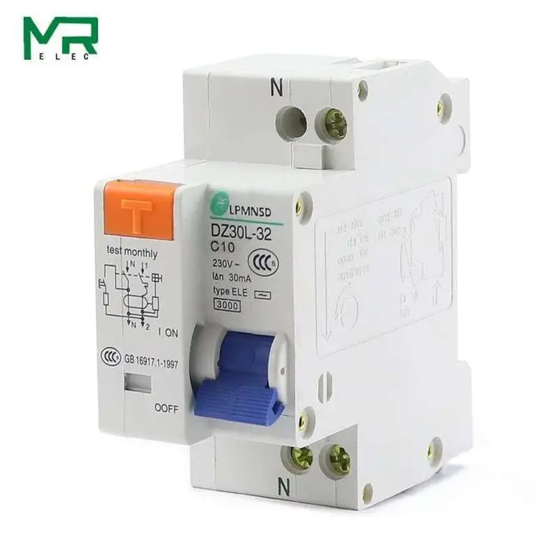 Avan 10A Mcb-Rcd Circuit Breaker Cover Panel 1