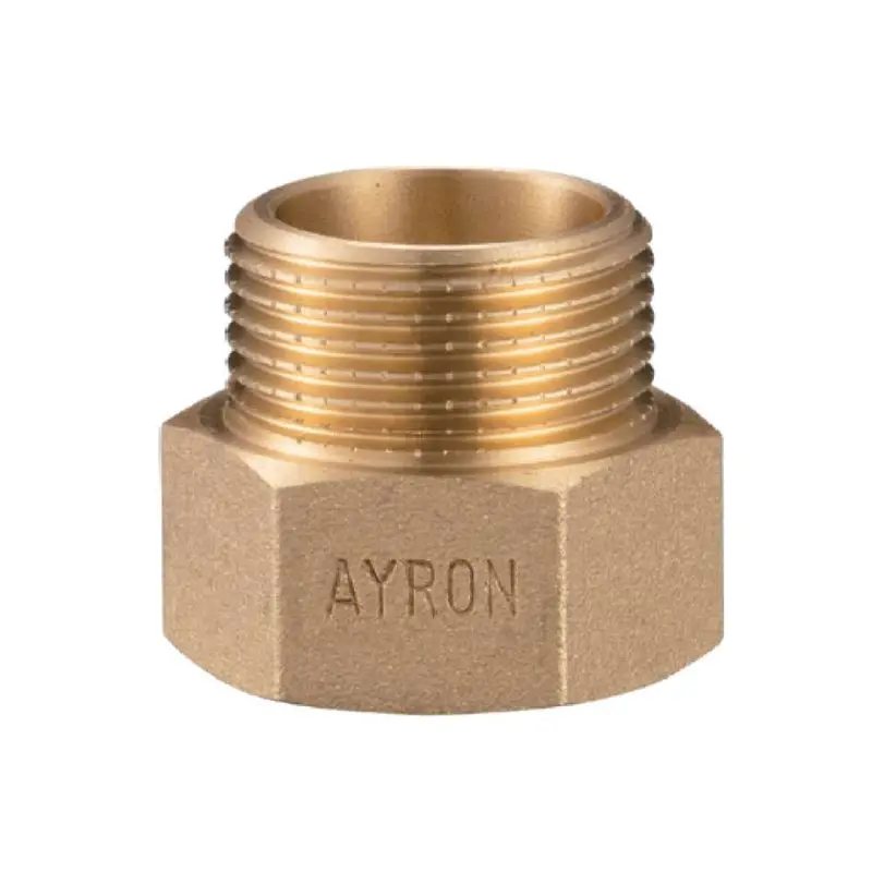 Ayron 15Mm X 20Mm Male-To-Female Brass Adapter 1