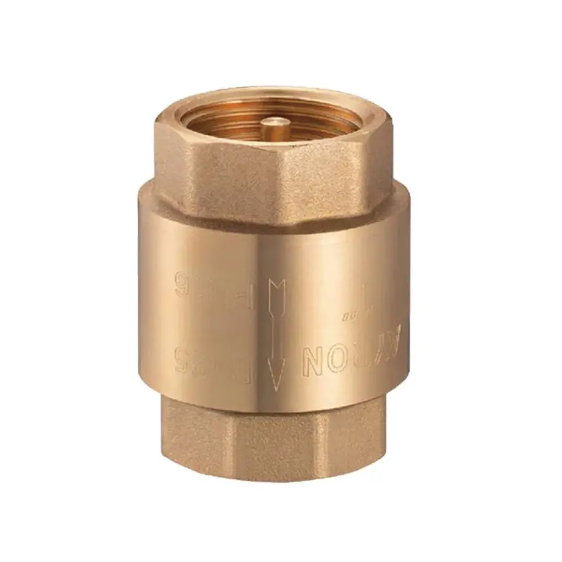 Ayron Low-Profile Brass Check Valve – ½ Inch Threaded 1