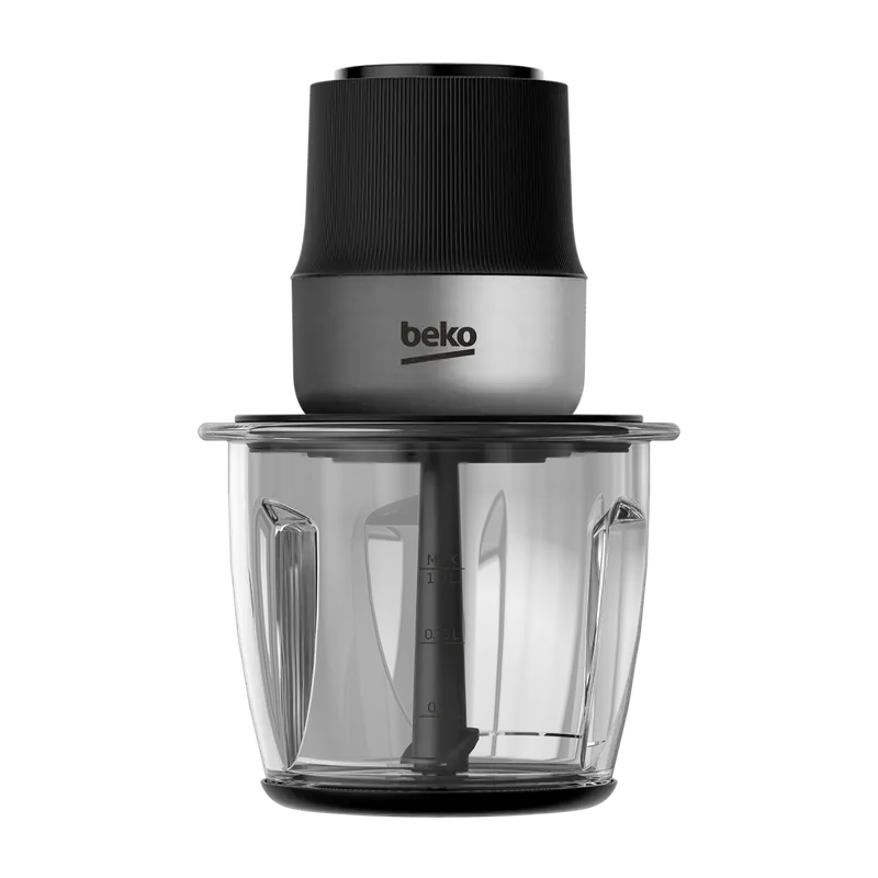 Beko 1-Liter Electric Food Chopper – Pulse Function For Herbs, Nuts, And Onions 1