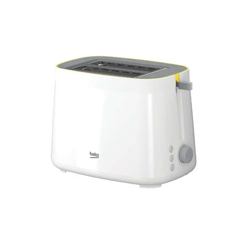 Beko 2-Slice Toaster – Cream Finish, 800W 1