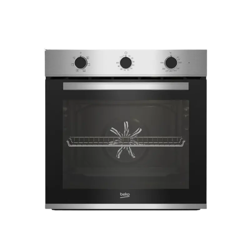 Beko 66L Built-In Electric Oven – Stainless Steel, 60Cm Wide 1
