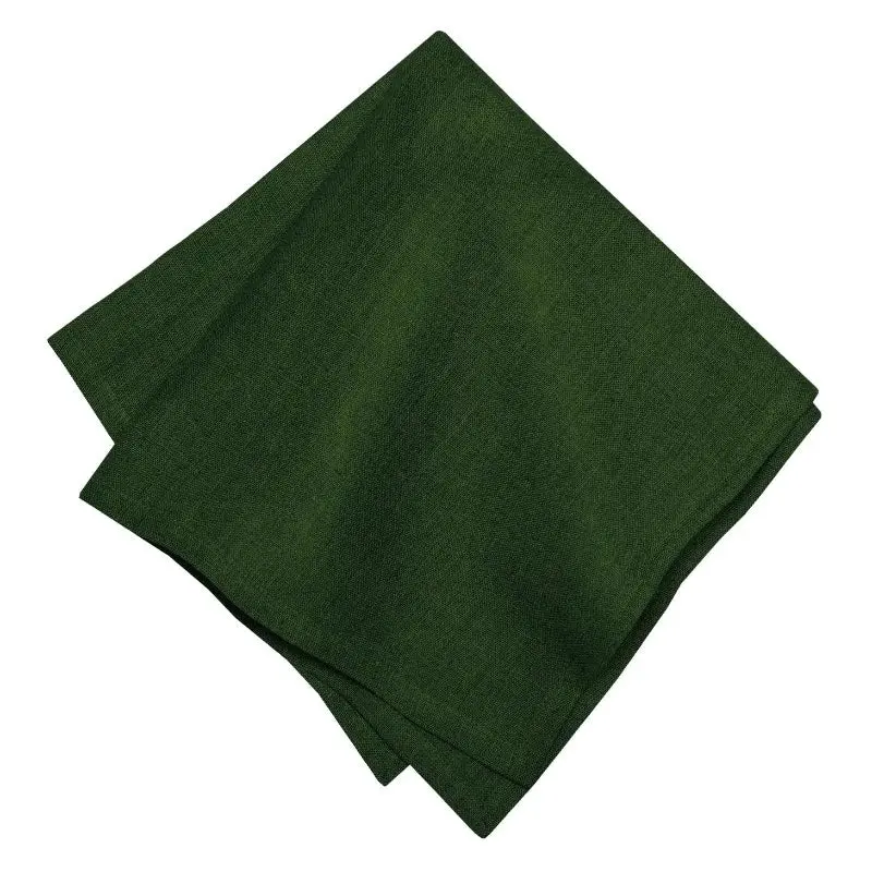 Belgian Linen Dinner Napkins – Mixed Color Set 1