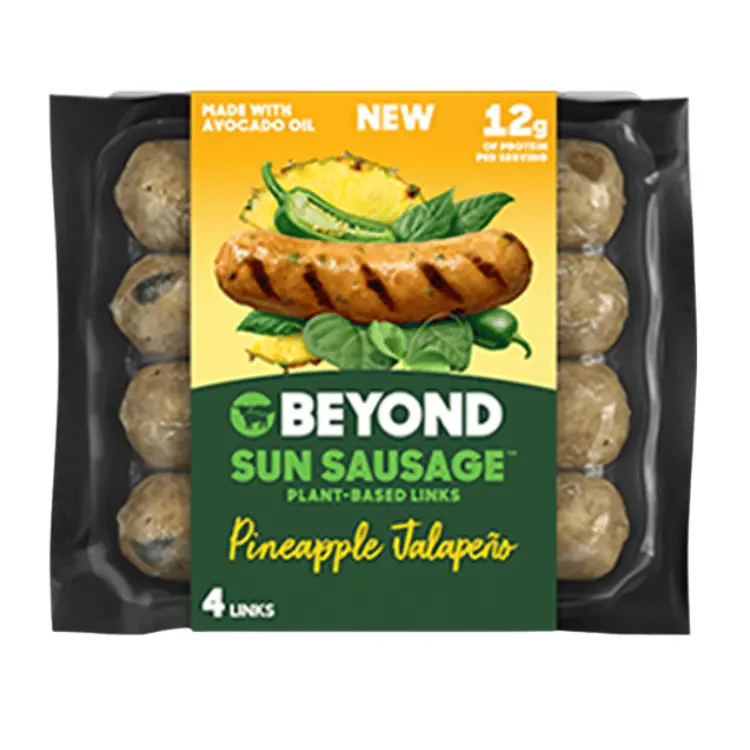 Beyond Meat Pineapple Jalapeño Sausages (300G) 1