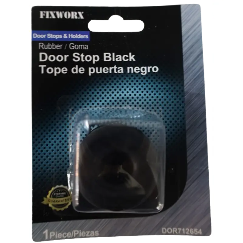 Black Door Stop By Fixworx For Interior And Exterior Use 1