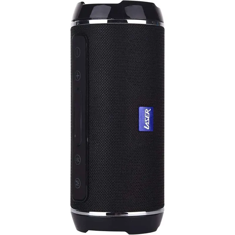 Black Laser Pill-Shaped Wireless Speaker 1