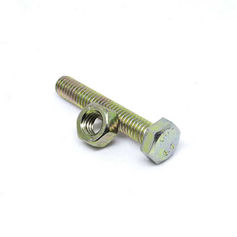 Black Unc Hex Bolt And Nut Set – M8 X 75Mm 1