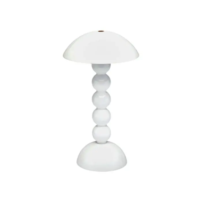 Bobbin Led Touch Lamp – Bright White Finish 1