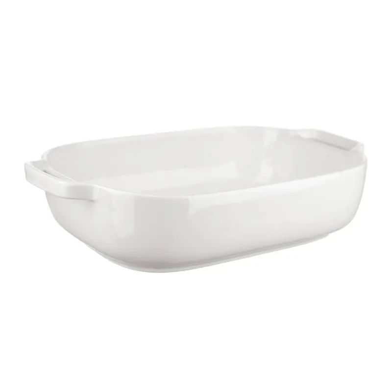 Bone China Rectangular Baking Dish – 29 Cm Elegant Oven-To-Table Serveware 1