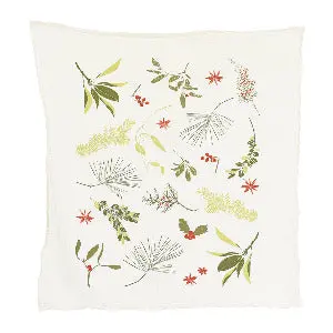 Boughs + Berries Holiday Kitchen Towel – June & December Collection 1