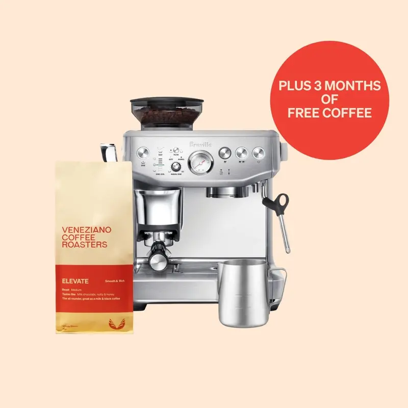 Breville Barista Express Impress + 3-Month Coffee Subscription 1