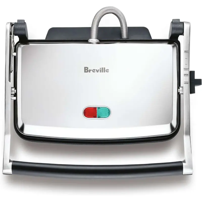 Breville Toast & Melt Sandwich Press – 2-Slice Compact Grill 1