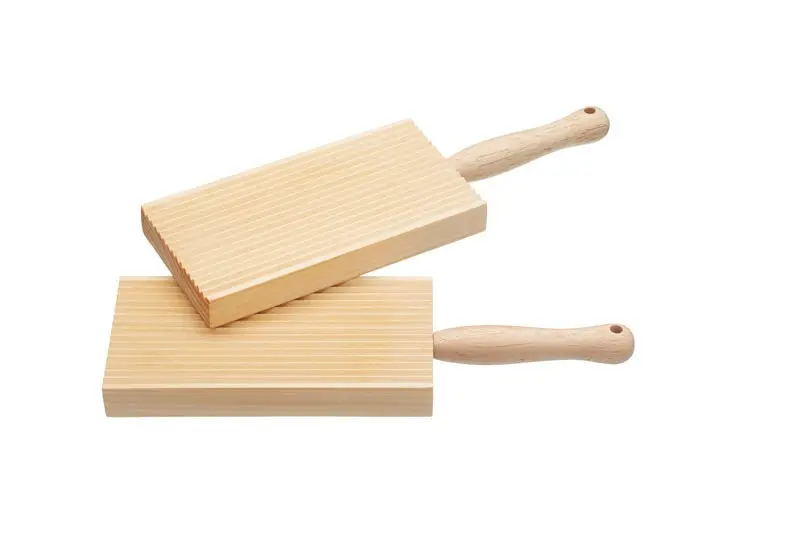 Butter And Gnocchi Paddles – Wooden Handle, Food-Safe Stainless Steel Blades 1