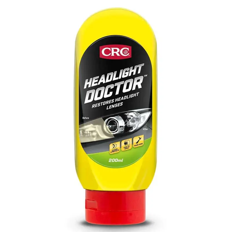 C.R.C. Headlight Restoration Kit – 200Ml Polishing Compound For Clarity & Shine 1