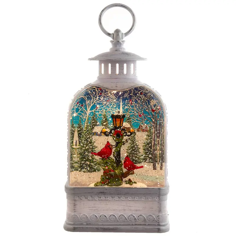 Cardinal Lantern Outdoor Light – 10" Weather-Resistant Design By Kurt S. Adler 1