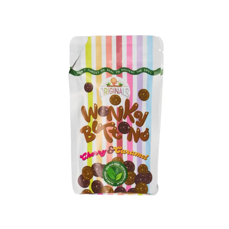 Catherine'S Dark Chocolate & Caramel Cherry Wonky Buttons – Discounted, 100G 1