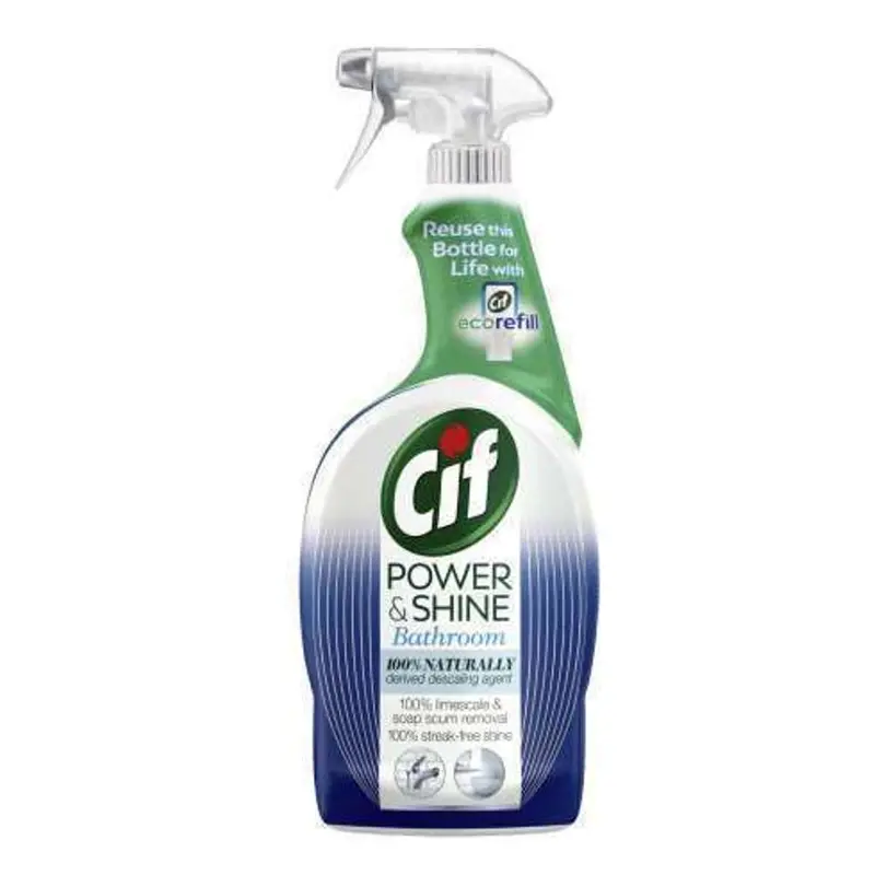 Cif Bathroom Cleaner Spray – 700Ml Antibacterial Formula For Tough Grime 1