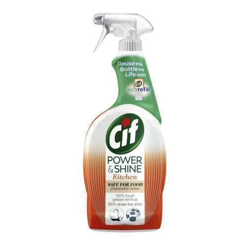 Cif Power & Shine All-In-One Kitchen Cleaner – 700 Ml, Degreasing Formula 1