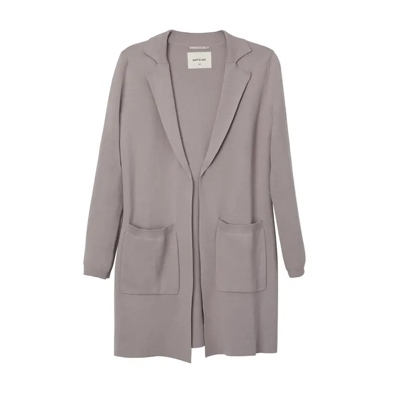 Clearance: Matt & Nat Parkes Open-Front Cardigan For Women – Shadow 1