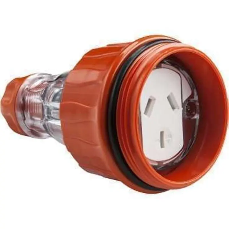 Clsol Vhp 15A Ip66 Waterproof Orange Socket – Industrial-Grade Outlet 1
