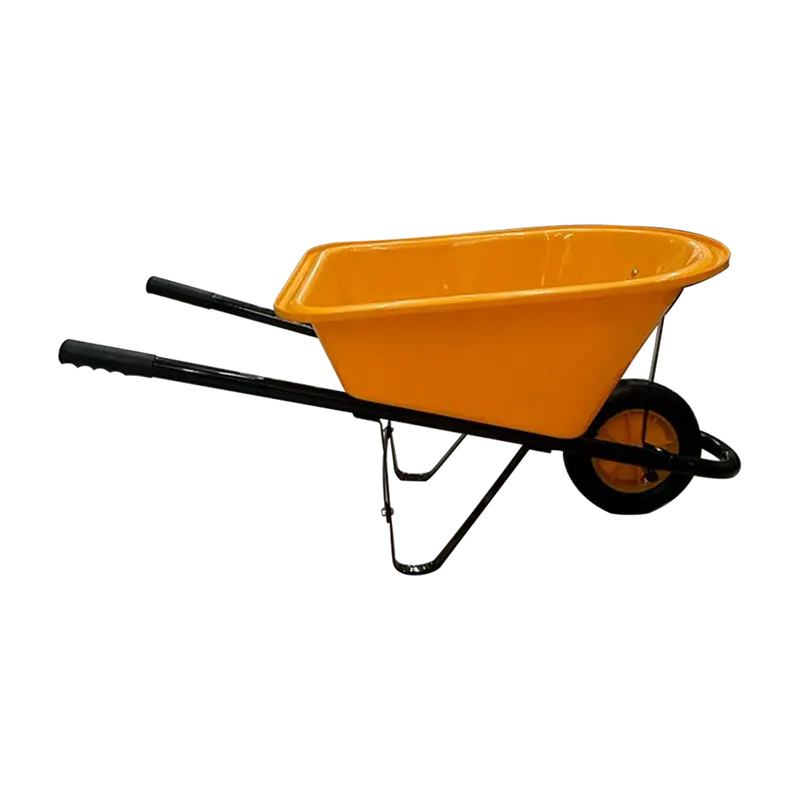 Compact Builder-Grade Mini Wheelbarrow For Small-Scale Jobs 1
