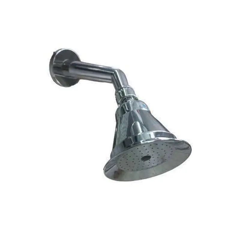 Compact Round Shower Head – 3-Inch With Arm & Flange 1