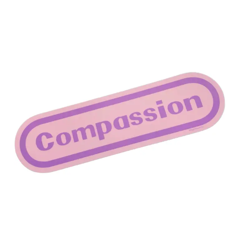 'Compassion' Vinyl Sticker By Vegan Power Co 1