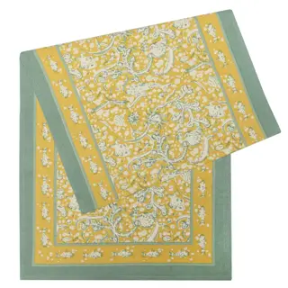 Couleur Nature La Mer Aqua & Citrine Table Runners 1